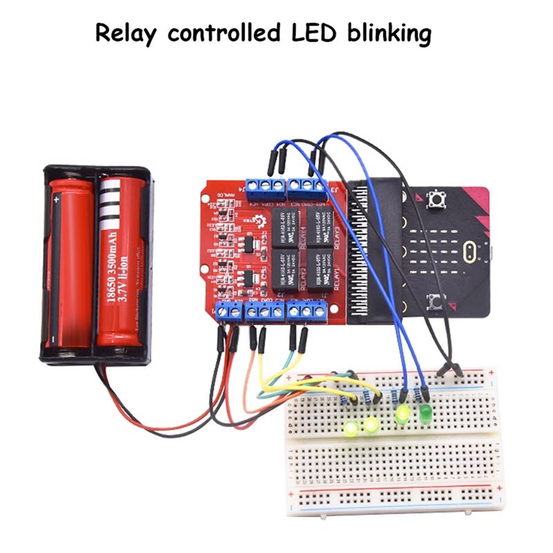 TCE Microbit 4 Channel Relay M - đánh giá và giá Kids Education Channel