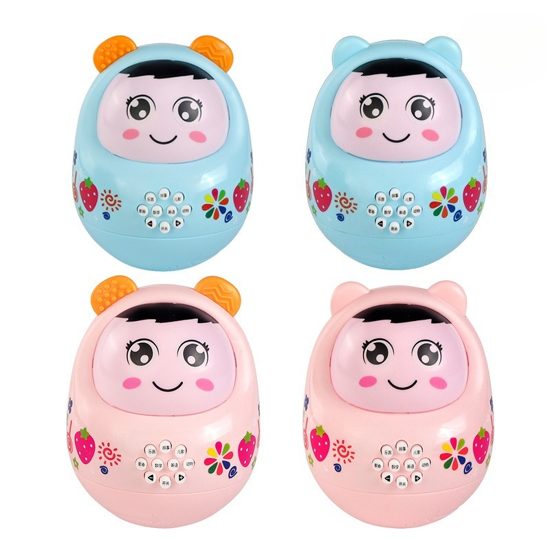 Kids Light Blue Roly Poly Tumb - đánh giá và giá Kids Education Rhymes