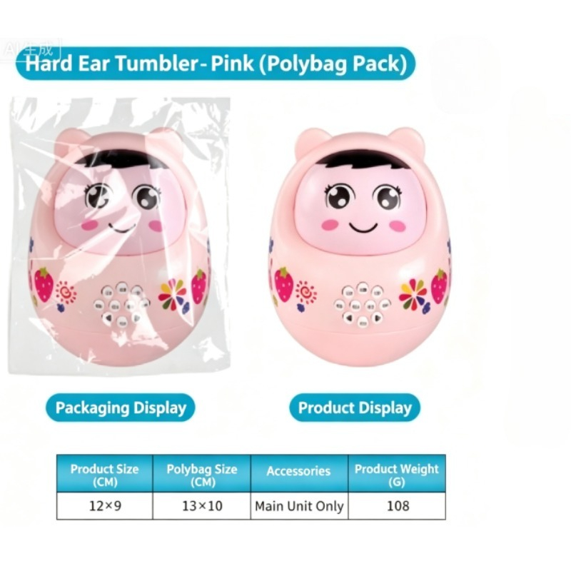 Kids Light Blue Roly Poly Tumb - đánh giá và giá Kids Education Rhymes