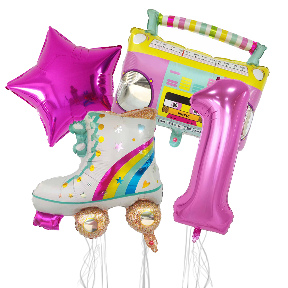 4pcs 32inch Number Balloon Rad - đánh giá và giá Kids Education Number