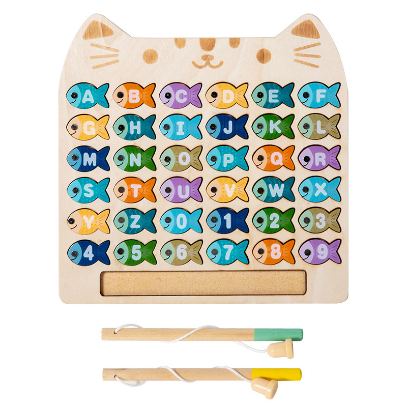 Wooden Magnetic Fishing Game K - đánh giá và giá Abc Kids Early Education