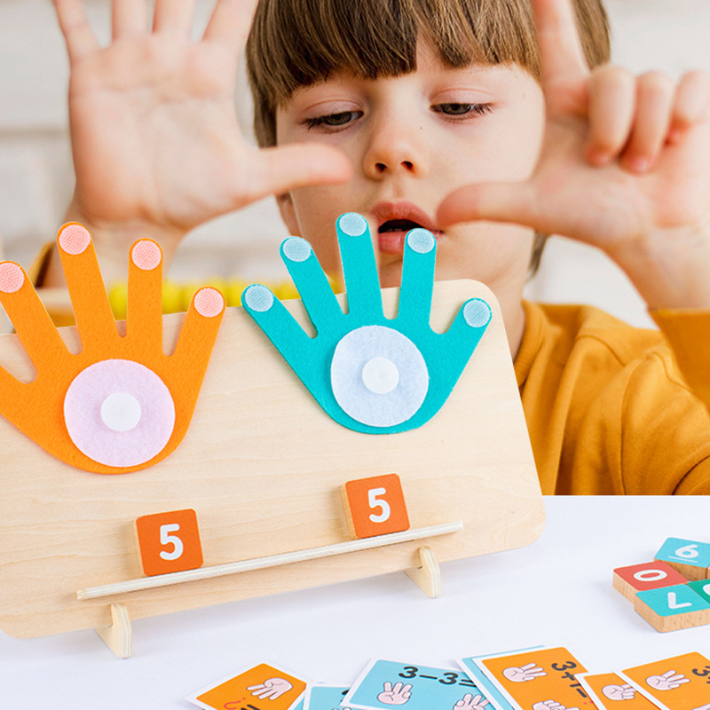 Kids Montessori Toys Wooden Fi - đánh giá và giá Kids Education Number