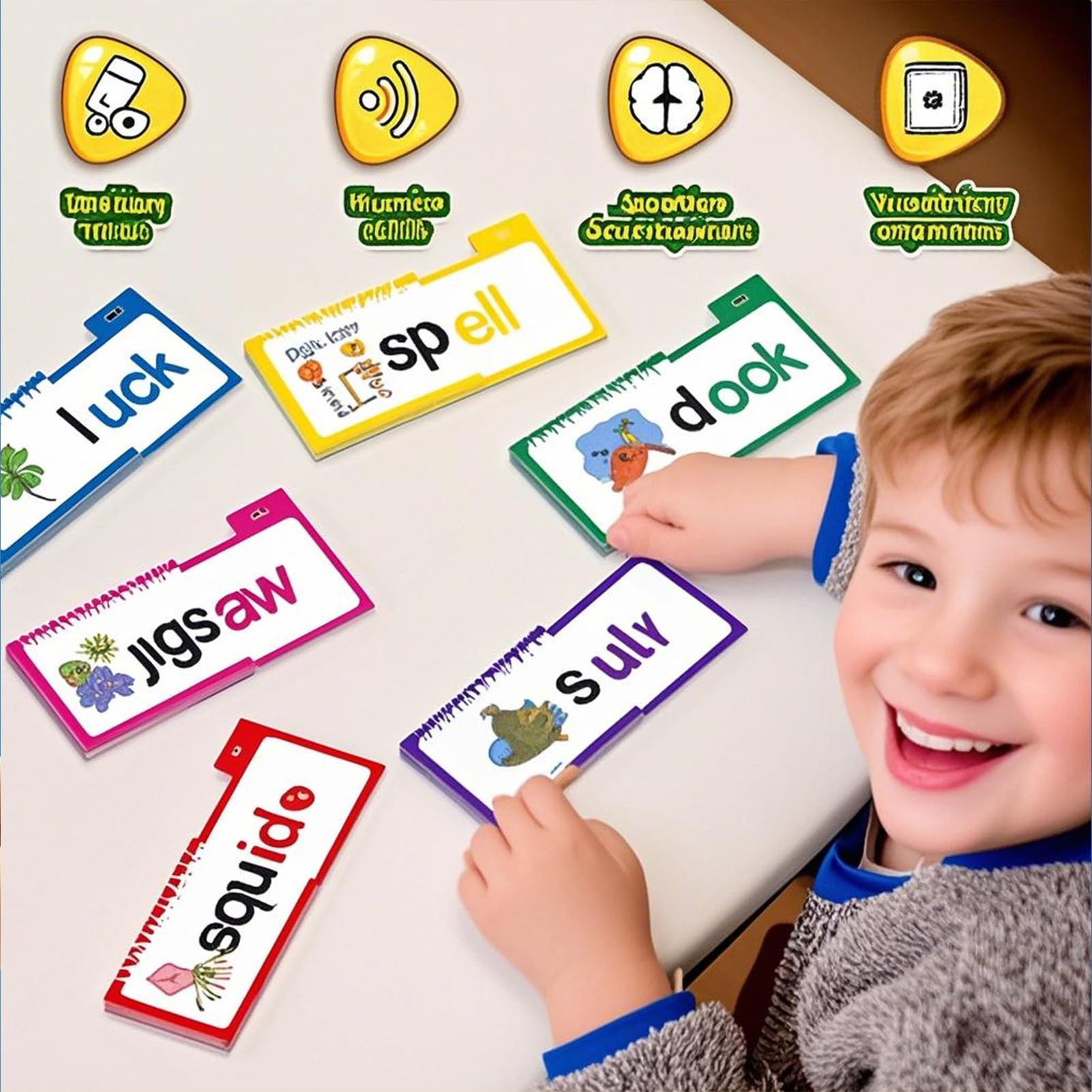 Laminated Phonics Flash Cards  - đánh giá và giá Kids Education Rhymes