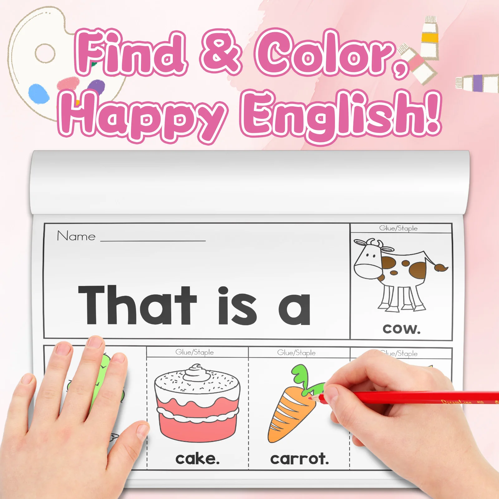 Kids English Word Coloring Wor - đánh giá và giá Kids Education Activities