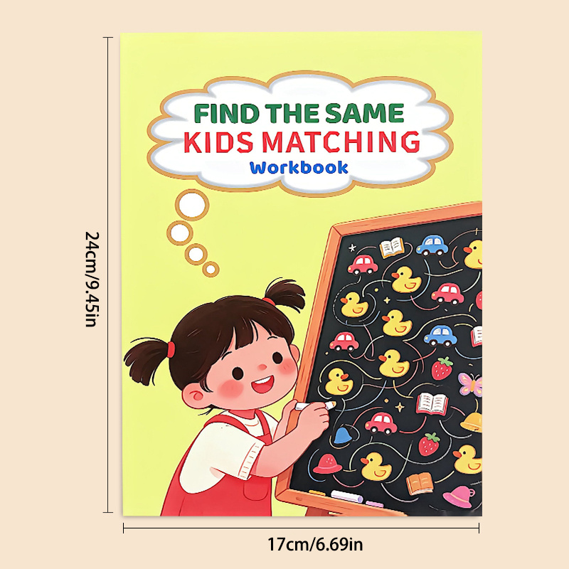 Find The Same Matching Workboo - đánh giá và giá Kids Education Activities